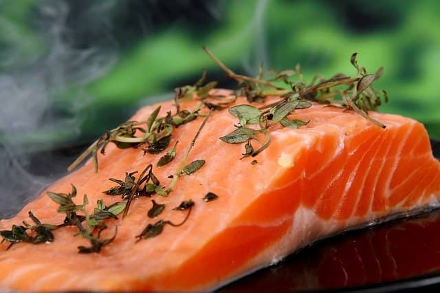 List of 20 Highest Protein Foods for Weight Gain high protein salmon for weight gain