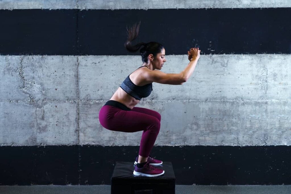 seated and standing calf raise exercises