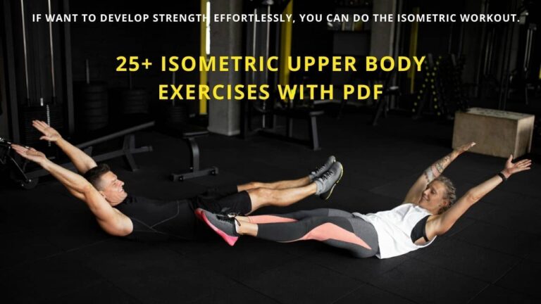 30 Best Upper Body Isometric Exercises with PDF - The Fitness Phantom