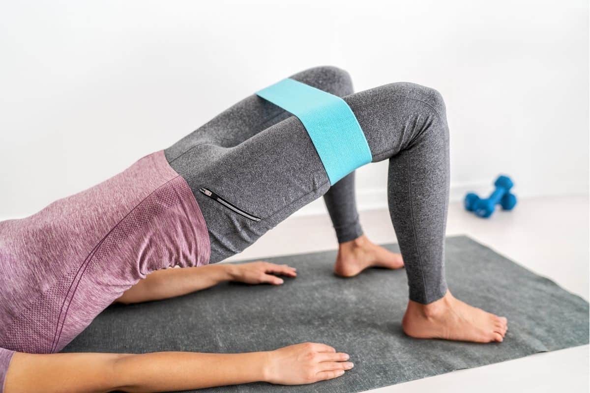resistance band ab workout