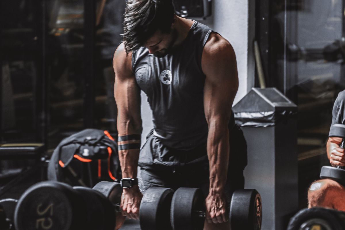 Dumbbell Traps workout