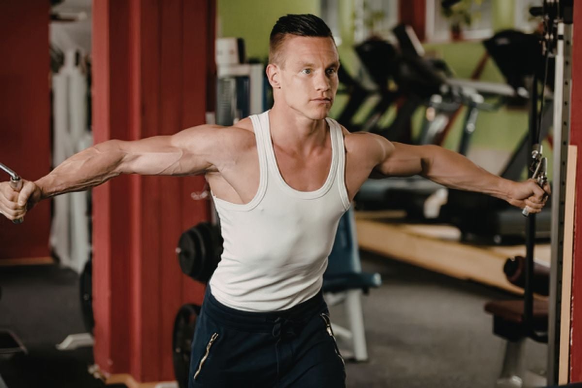 Cable Machine Chest Exercise