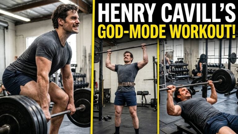 Henry Cavill Workout