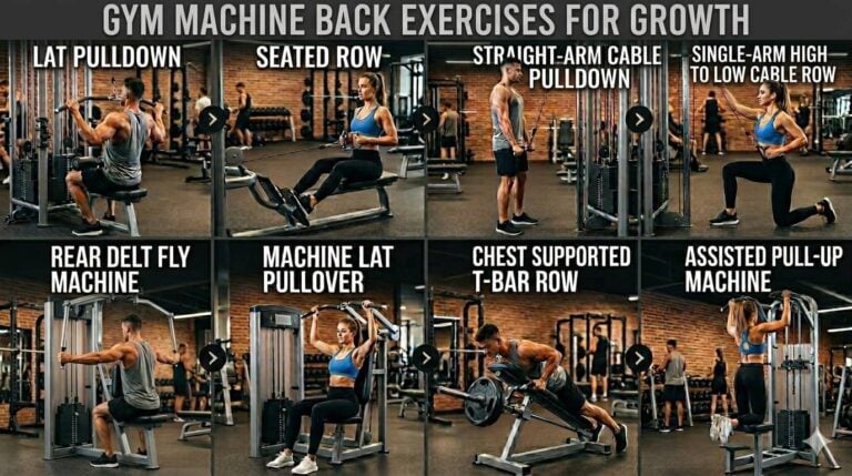 Gym Machine Back Exercises