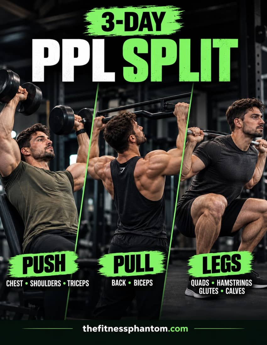 3-Day Push Pull Legs Split