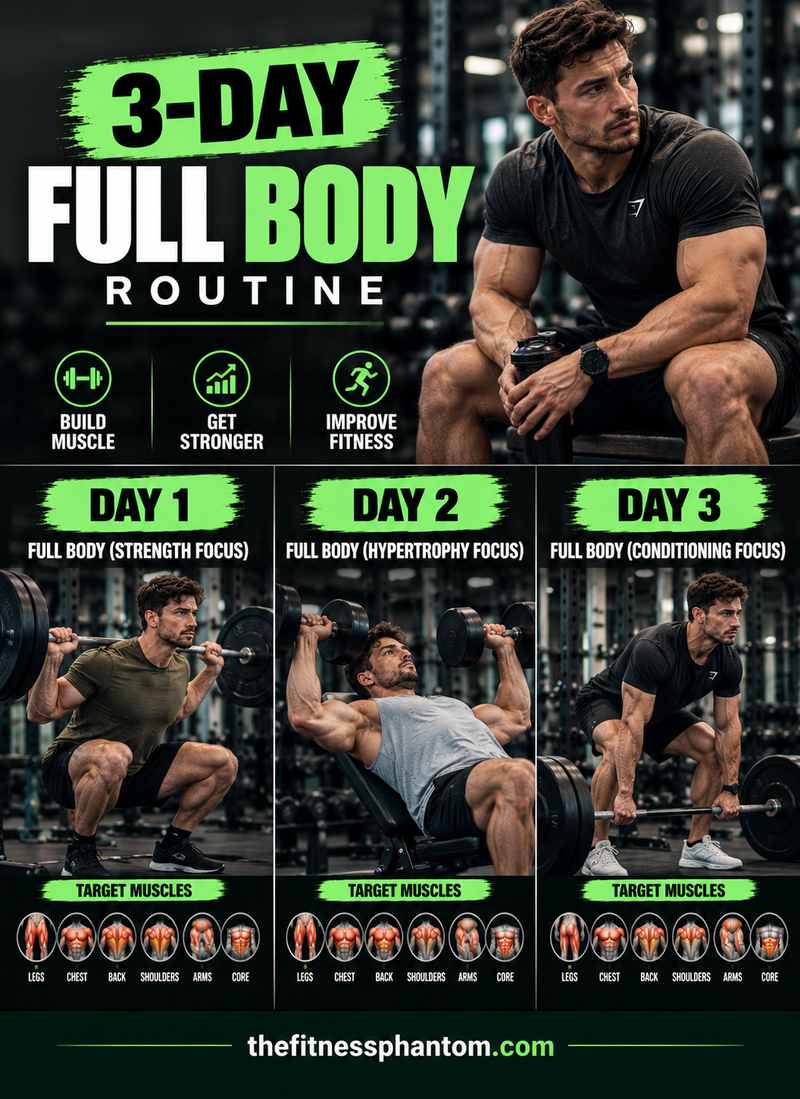 12-Week Full Body Workout Plan