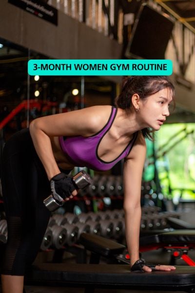 3-Month Gym Workout Plan for Women