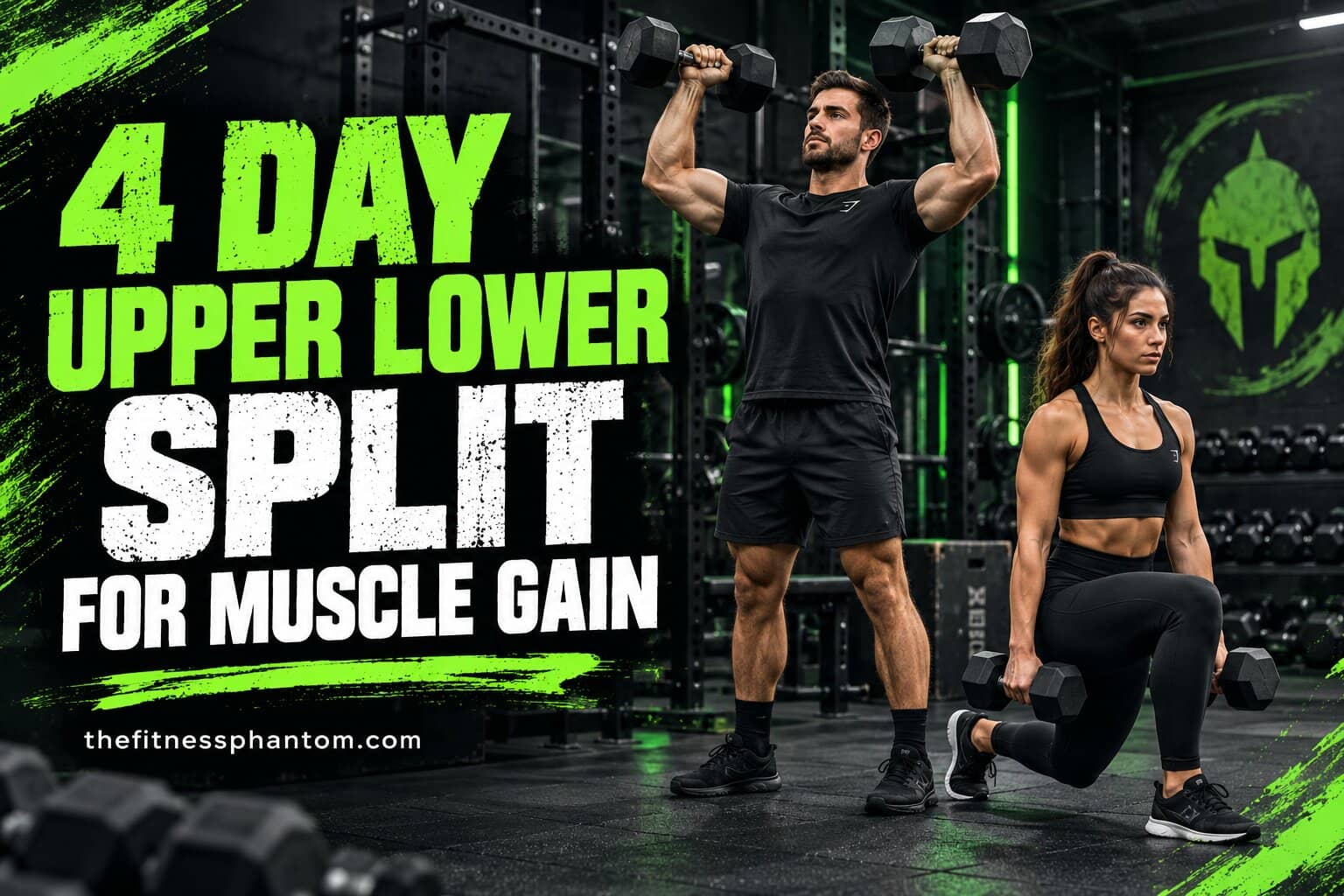 4-Day Upper Lower Split for Muscle Gain