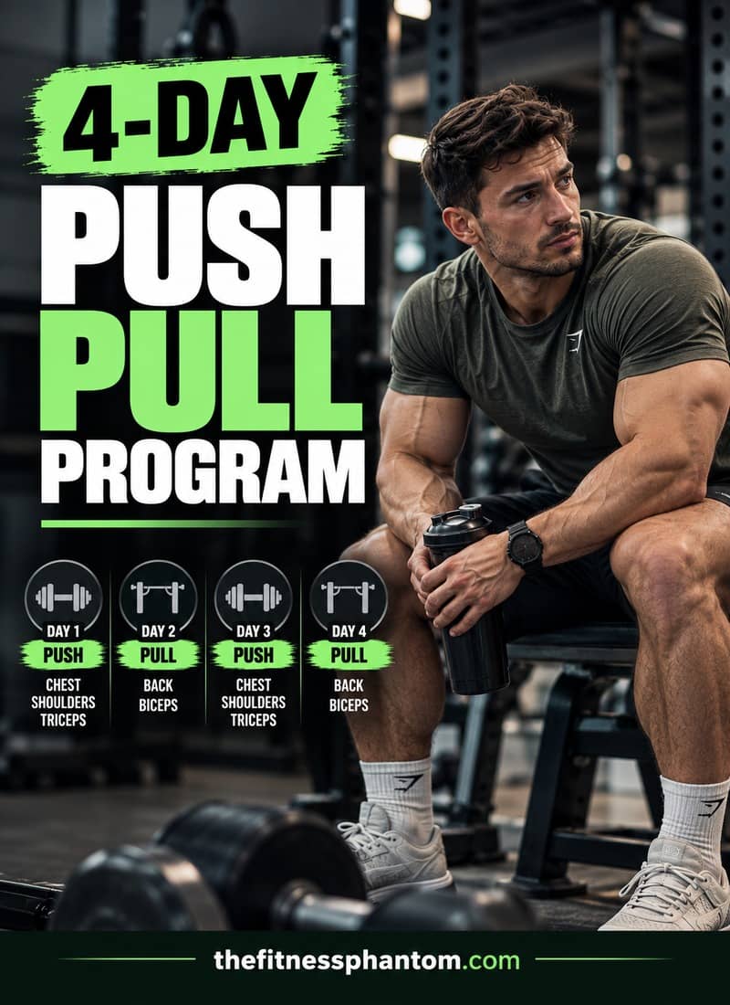 4-Day Push Pull Workout Routine