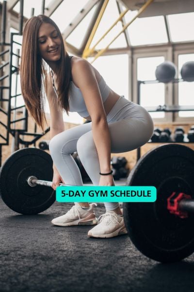 5-Day Gym Workout Schedule