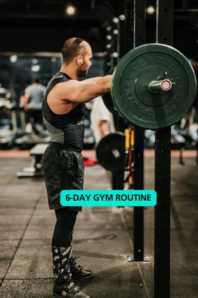 6-Day Gym Workout Schedule